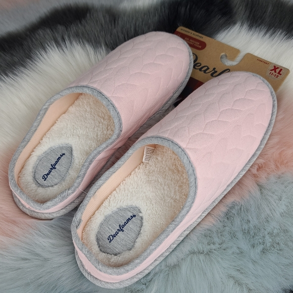 dearfoams Shoes - DEARFOAMS Memory Foam Slippers